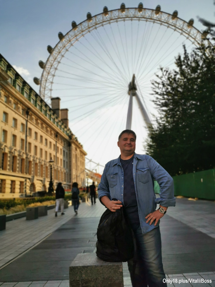 Око Лондона - почти Почтовая в Киеве...